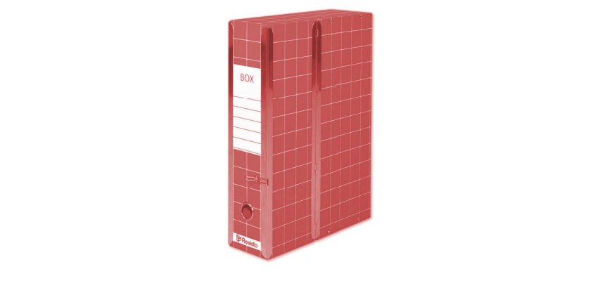 Resisto RESX101 box file Red Cardboard, Wood