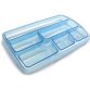 ARDA TR3110 Hard pencil case Blue, Transparent