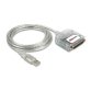 Hamlet Cavo adattatore bi-direzionale Usb a parallelo per stampante
