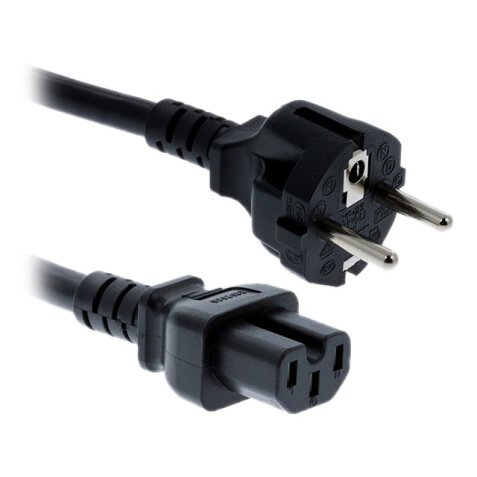 Cisco CAB-TA-EU= cable de transmisión Negro 2,5 m CEE7/7 C15 acoplador