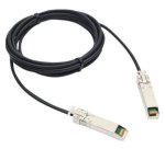 Extreme networks 1m SFP+ cavo InfiniBand e in fibra ottica SFP+ Nero, Argento