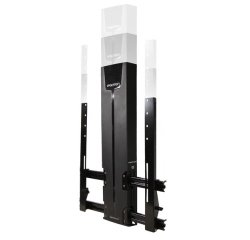 Ergotron Glide Wall Mount, HD 152,4 cm (60") Muur Zwart