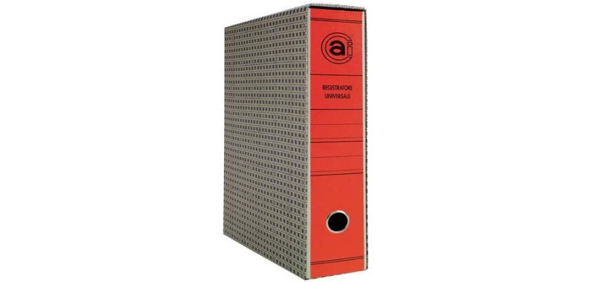 Brefiocart 0201101R raccoglitore ad anelli Rosso