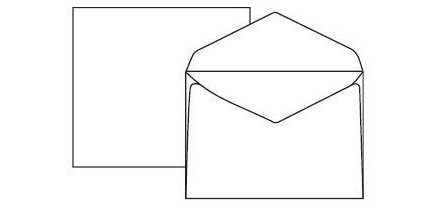 Pigna Monique envelope White 250 pc(s)