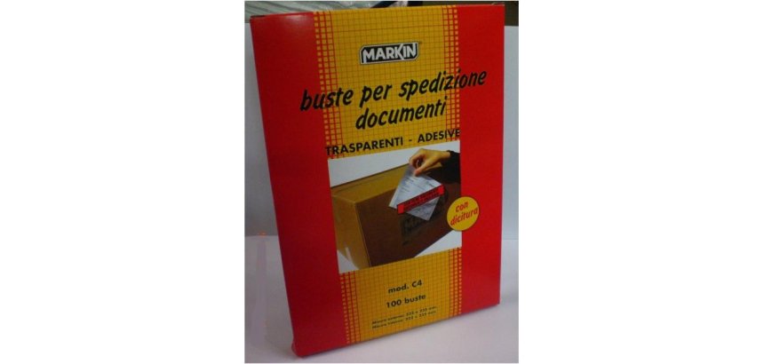 Markin C4 envelope C4 (229 x 324 mm) White 100 pc(s)