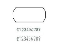 Markin 3502616PER printer label White