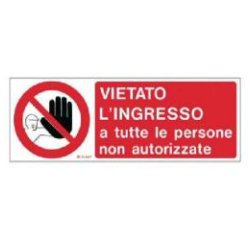 Markin 590EF21241P warning sign
