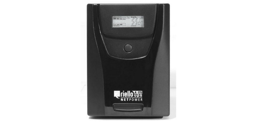 Riello NPW 1000 sistema de alimentación ininterrumpida (UPS) Línea interactiva 1 kVA 600 W 6 salidas AC