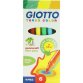 Giotto Turbo Maxi Black, Blue, Grey, Red, Yellow 6 pc(s)