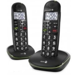Doro PhoneEasy 110 Téléphone DECT Identification de l'appelant Noir