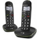 Doro PhoneEasy 110 Téléphone DECT Identification de l'appelant Noir