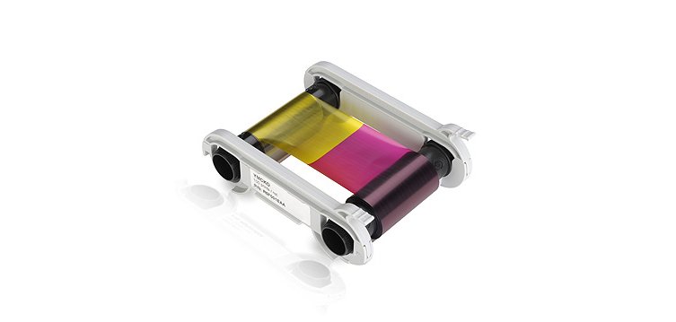 Evolis R5F002EAA Black, Cyan, Red, Yellow printing ribbon