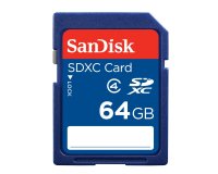 SanDisk 64GB SDXC Clase 4
