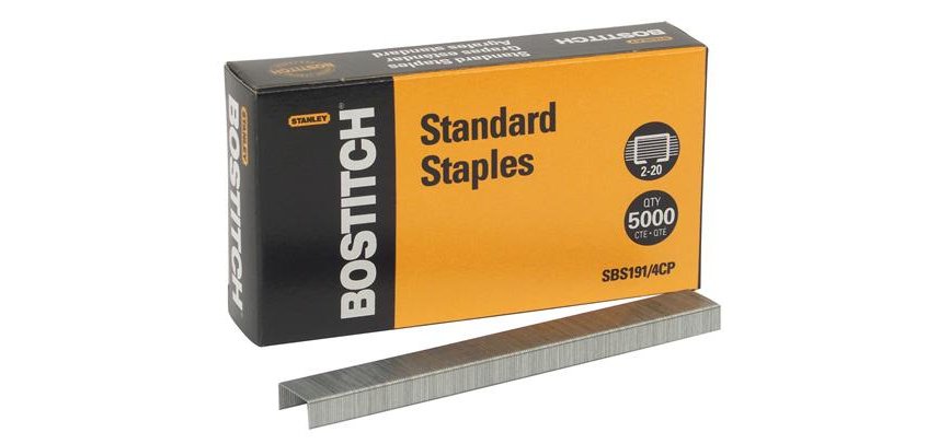 Agrafes Bostitch SBS 19 1/4 - Boite de 5000