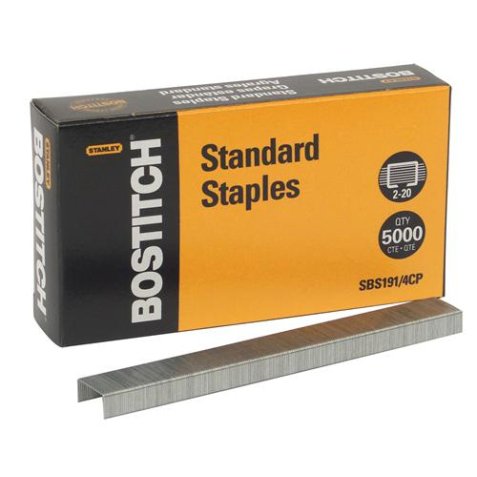 Agrafes Bostitch SBS 19 1/4 - Boite de 5000