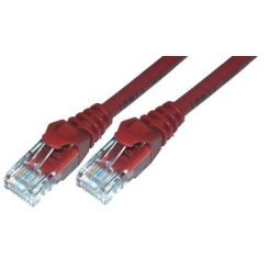 MCL 0.5m Cat6 U/UTP câble de réseau Rouge 0,5 m U/UTP (UTP)