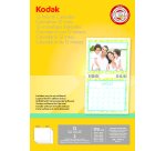 Kodak Calendario para impresora de tinta. incluye 13 hojas, sofware y nudillo