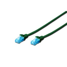 Digitus 7m Cat5e U/UTP cable de red Verde U/UTP (UTP)