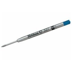 Recharge pelikan stylo-bille métal largeur moyenne coloris bleu