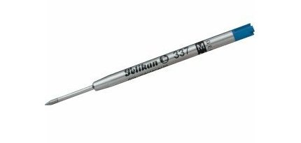 Recharge pelikan stylo-bille métal largeur moyenne coloris bleu