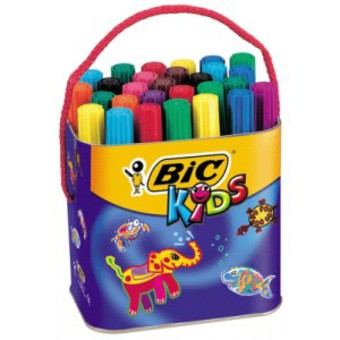 12 feutres de coloriage Bic Kids Decoralo XXL - Pandava