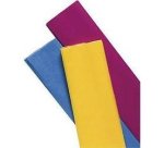 Paquet de 10 feuilles Crépon M40 2x0,50m Jaune