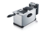 Friteuse électrique FR 3431, acier inoxydable/noir