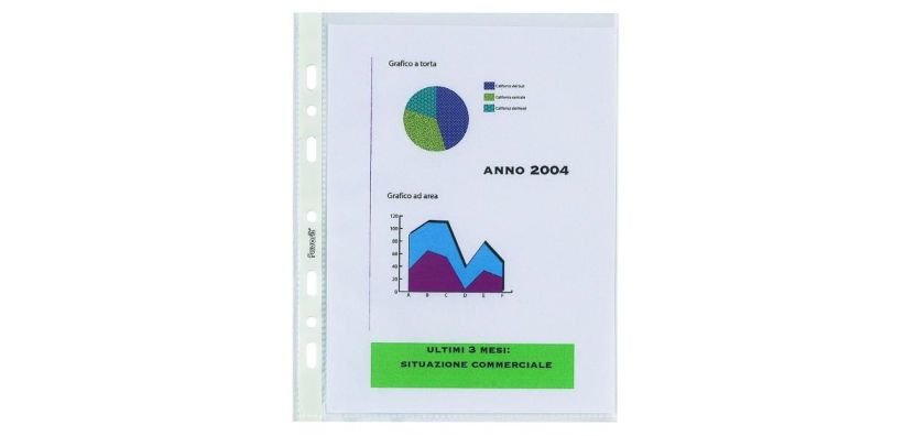 Favorit 100460022 foglio di protezione 180 x 240 mm Polipropilene (PP) 25 pz