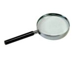 Lebez 1136A lente d'ingrandimento Nero, Acciaio inox