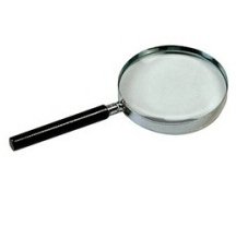 Lebez 1136A lente d'ingrandimento Nero, Acciaio inox
