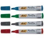 BIC Marqueur permanent 2300 Ecolutions, pointe biseautée,