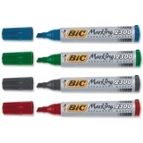 BIC Marqueur permanent 2300 Ecolutions, pointe biseautée,