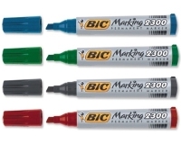 BIC Marqueur permanent 2300 Ecolutions, pointe biseautée,