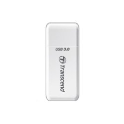 Transcend TS-RDF5W lecteur de carte mémoire USB 3.2 Gen 1 (3.1 Gen 1) Type-A Blanc