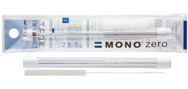 Recharge stylo-gomme de précision tombow rectangulaire