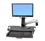 Ergotron StyleView Sit-Stand Combo Arm with Worksurface 61 cm (24") Mur