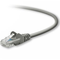 Belkin CAT5e Patch Cable Snagless Molded câble de réseau Gris 1 m U/UTP (UTP)