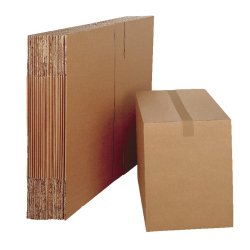 Boîte carton pour corbeille destructeur de documents B36i