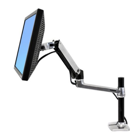 Ergotron LX Series Desk Mount LCD Arm, Tall Pole soporte para monitor 86,4 cm (34") Escritorio Negro