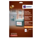 Avery Removable Product Labels Bianco