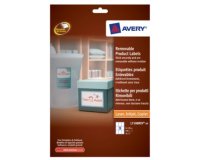 Avery Removable Product Labels Bianco