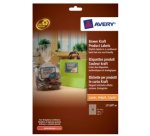 Avery Brown Kraft Product Labels