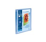 Exacompta 51962E raccoglitore ad anelli A4 Blu, Trasparente