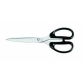 Lebez 4336 stationery/craft scissors Black, Stainless steel