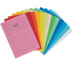 Chemise coin papier avec fenêtre Elco Ordo A4 - Paquet de 10