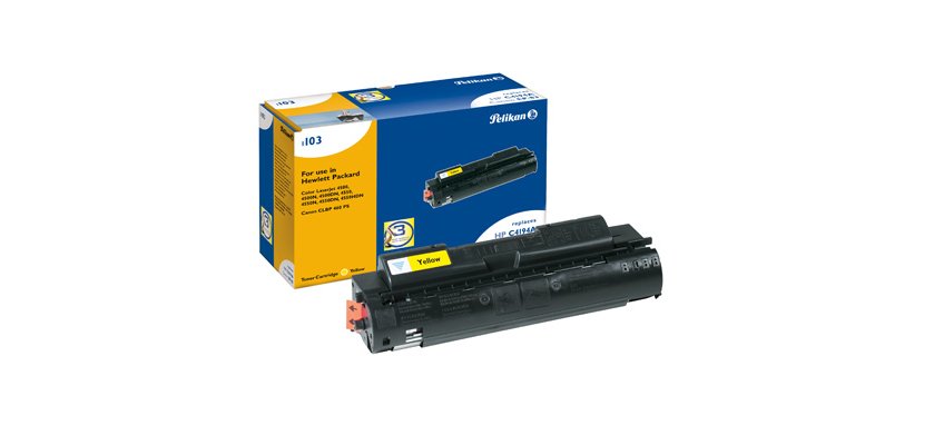 Toner laser compatible pelikan hp c4194a 6000 p jaune
