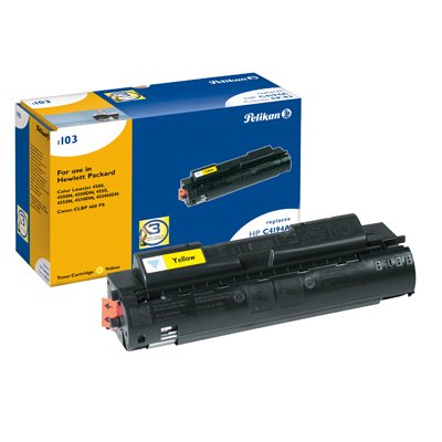 Toner laser pelikan compatible imprimantes hp c4194a jaune