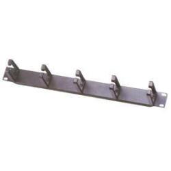 MCL Guide câble horizontal 5 anneaux (1U) Support de câbles