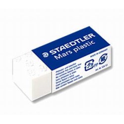 Staedtler Mars plastic mini gomma per cancellare Bianco