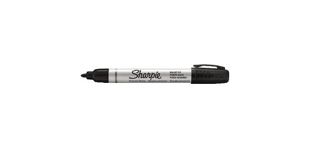 Marqueur permanent METAL SMALL, pointe ogive, noir